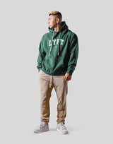 College Logo Pullover Hoodie - Green
