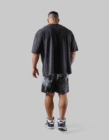 Standard Logo Vintage Big T-shirts - Black