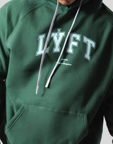 College Logo Pullover Hoodie - Green
