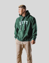College Logo Pullover Hoodie - Green