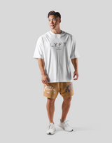 LÝFT × Power House Gym Logo Big T-Shirt - White
