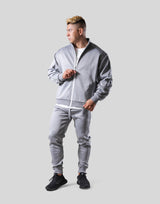 LÝFT Logo Line Track Jacket - Grey