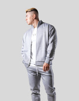 LÝFT Logo Line Track Jacket - Grey