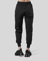 2Way Stretch Pleats Pants - Black