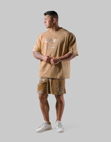 Standard Logo Vintage Big T-shirts - Beige