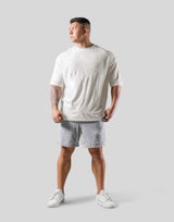 Script Logo Pile Big T-Shirt - White