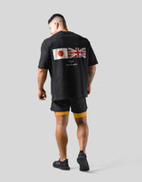 Flag Big T-shirts - Black