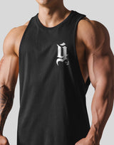 Old Y Drop Tanktop - Black