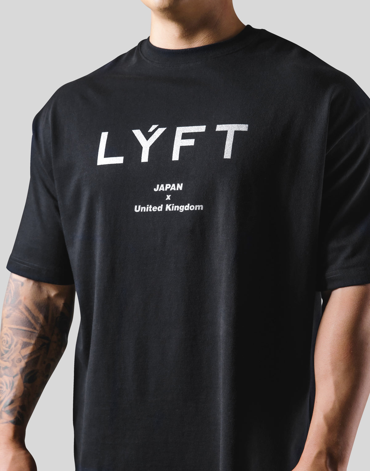 Flag Big T-shirts - Black