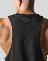 Old Y Drop Tanktop - Black