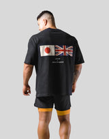 Flag Big T-shirts - Black