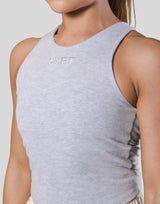 Neck Logo Tanktop - Grey
