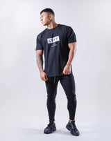 Box Logo Stretch T-Shirt - Black