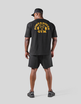 LÝFT × Power House Gym Logo Big T-Shirt - Black