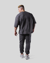 Old English Extra Big T-Shirt - Ash