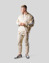LÝFT Logo Line Track Jacket - Beige
