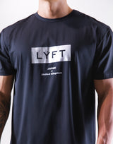 Box Logo Stretch T-Shirt - Black