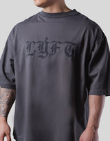 Old English Extra Big T-Shirt - Ash