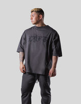 Old English Extra Big T-Shirt - Ash
