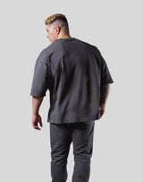 Old English Extra Big T-Shirt - Ash