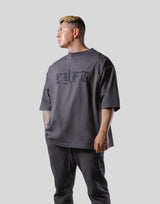 Old English Extra Big T-Shirt - Ash