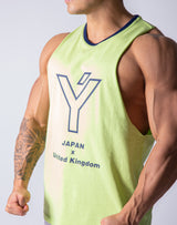 Drop Shoulder Tanktop - Yellow