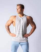 Drop Shoulder Tanktop - Gray Ahs