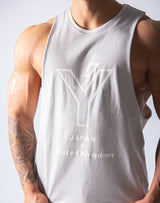 Drop Shoulder Tanktop - Gray Ahs
