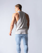 Drop Shoulder Tanktop - Gray Ahs