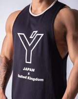 Drop Shoulder Tanktop - Black