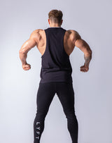 Drop Shoulder Tanktop - Black