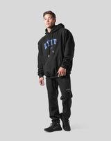 College Logo Pullover Hoodie - Black