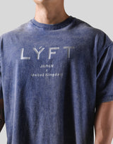 Standard Logo Vintage Big T-shirts - Navy