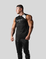 Shoulder Pattern Emblem No Sleeve - Black