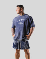 Standard Logo Vintage Big T-shirts - Navy