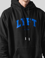 College Logo Pullover Hoodie - Black
