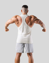 Script Logo Pile Tanktop - White