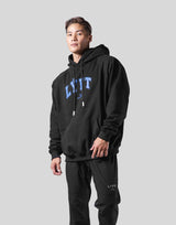 College Logo Pullover Hoodie - Black