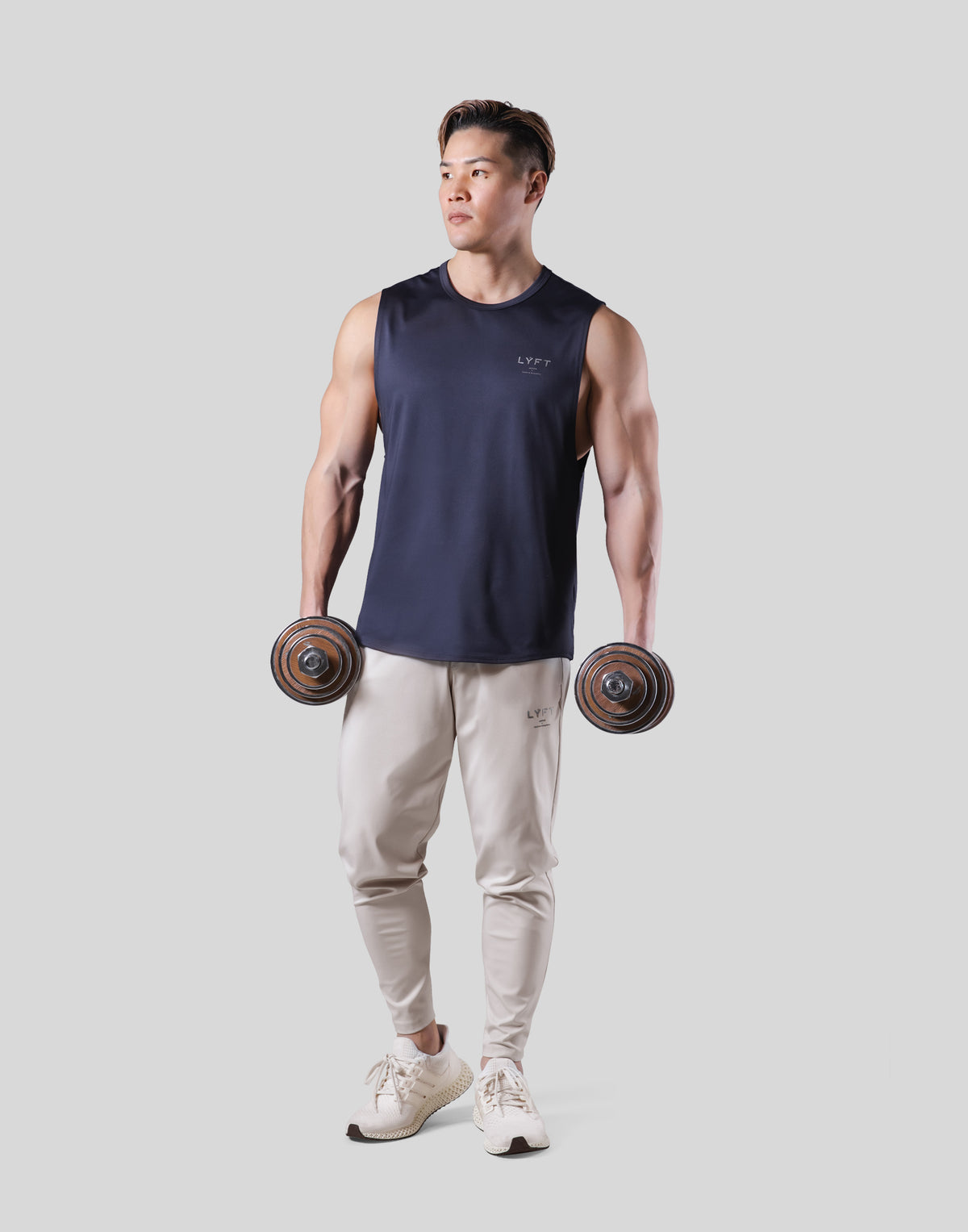 2Way Stretch Loose Fit Tanktop - Navy