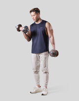 2Way Stretch Loose Fit Tanktop - Navy