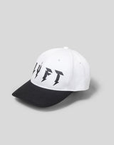 Thunder Logo Cap - White