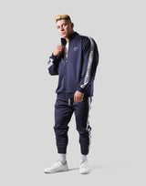LÝFT Logo Line Track Jacket - Navy