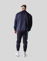 LÝFT Logo Line Track Jacket - Navy