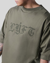 Old English Extra Big T-Shirt - Olive
