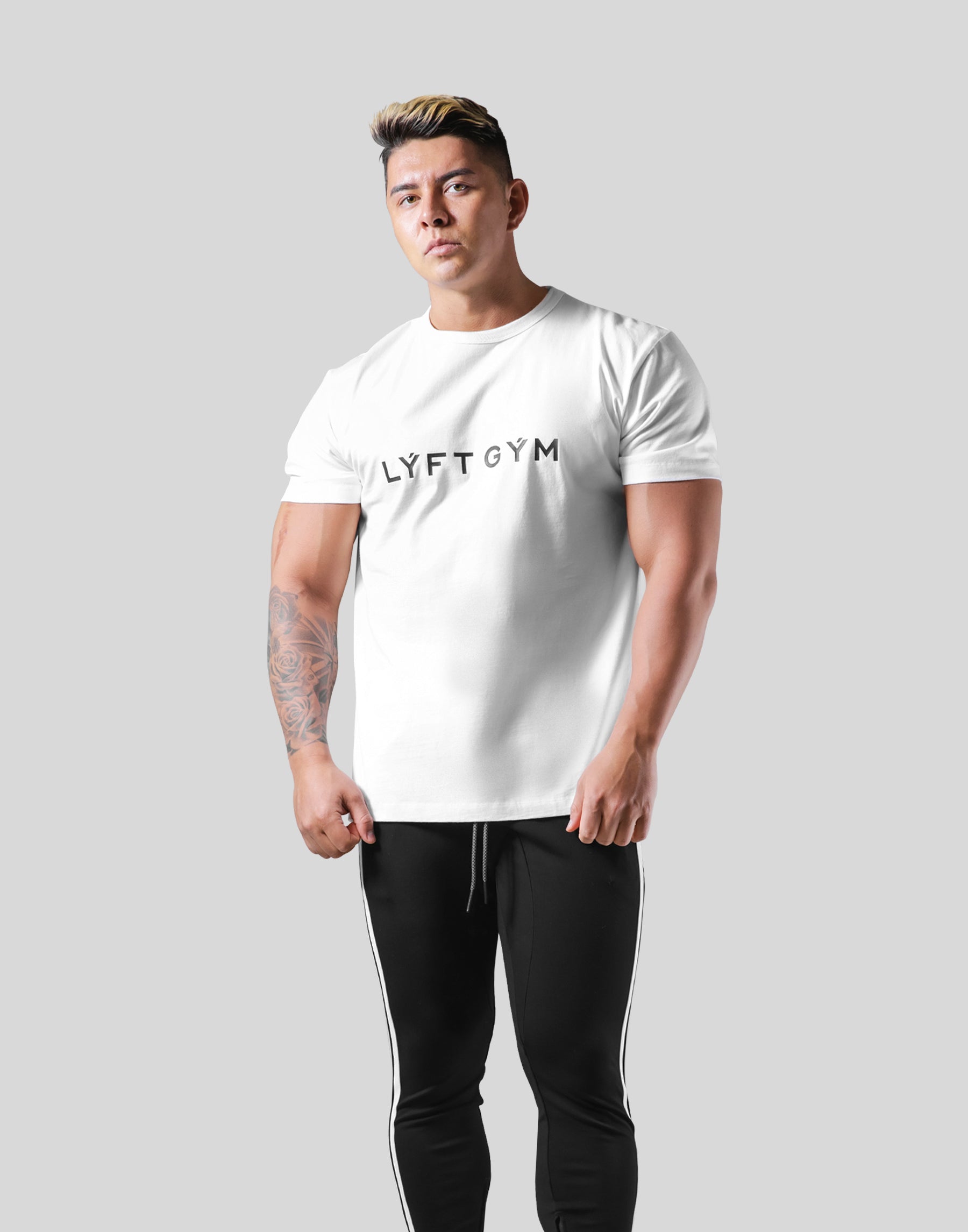 LÝFT GÝM Standard T-Shirt - White