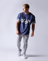 LÝFT Wash Big T-Shirt - Navy