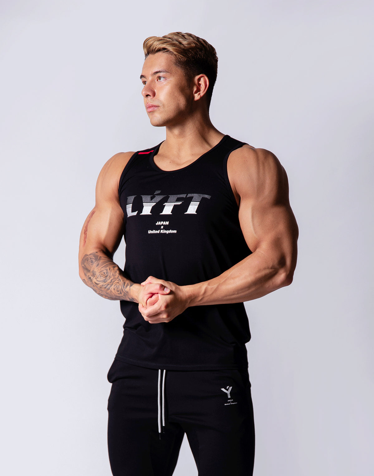 Sportec Standard Fit Tanktop / Black /White