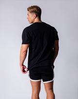 Sportec Big Size T-Shirts - White / Navy / Black