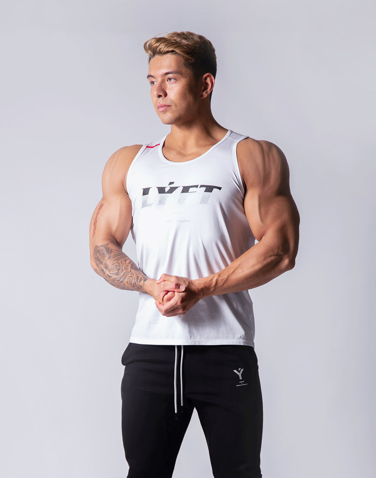 Sportec Standard Fit Tanktop / Black /White