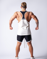 LÝFT Round Separate Tanktop - White